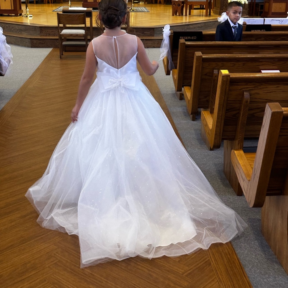 Stunning flower girl dress Anthropology
